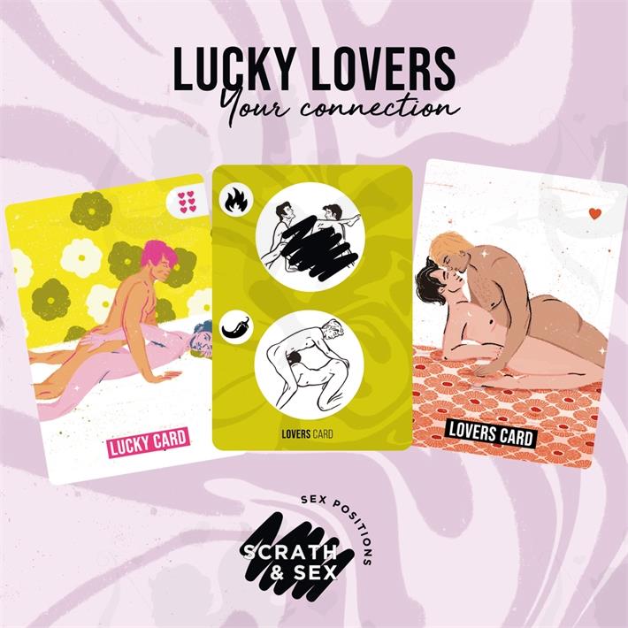 Cód: JUE GL017 - Juego de cartas y dados Lucky Lovers your connection masculino - $ 16100